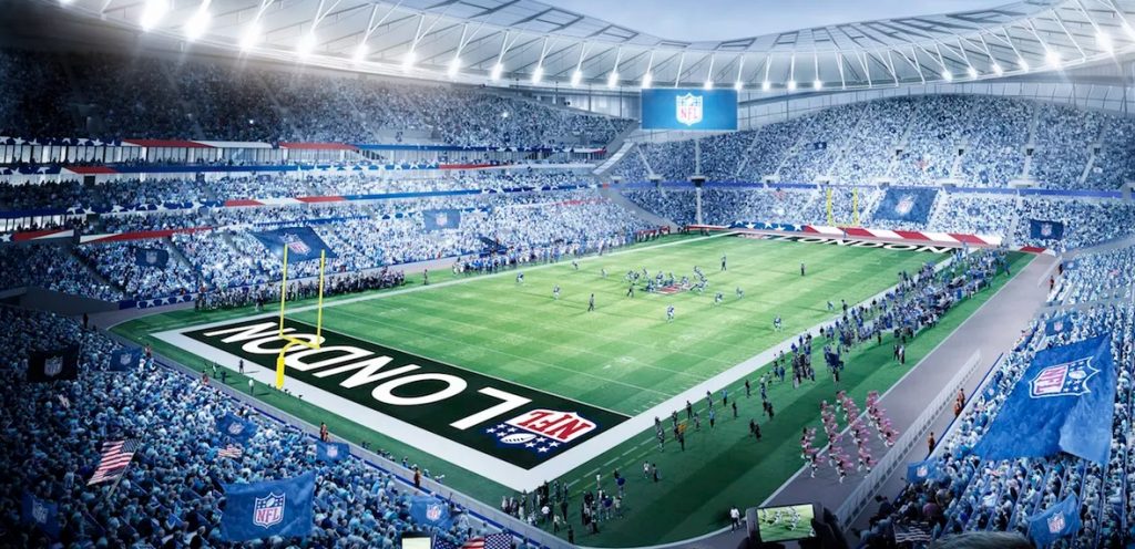 NFL anuncia que fará quatro jogos em Londres em 2019