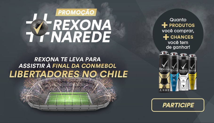 Rexona lança promoção para levar clientes à final da Libertadores