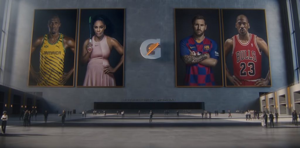 Jordan, Messi, Serena e Usain Bolt protagonizam nova campanha da Gatorade