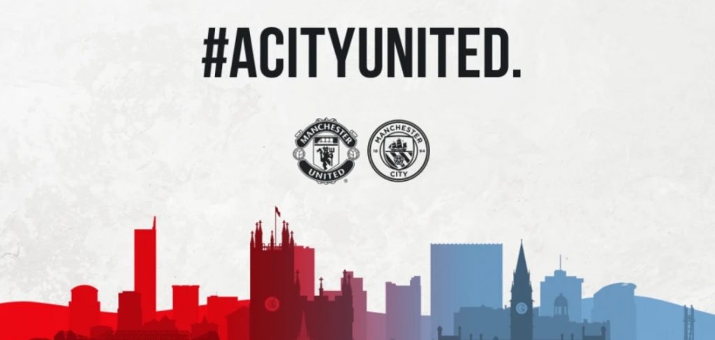 Manchester United e City unem forças em prol da comunidade durante coronavírus
