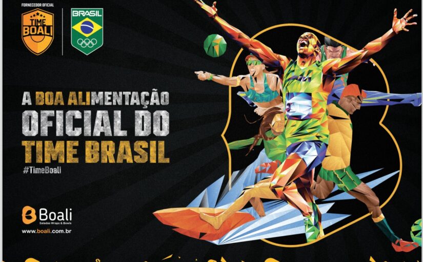Boali fecha patrocínio com o Time Brasil