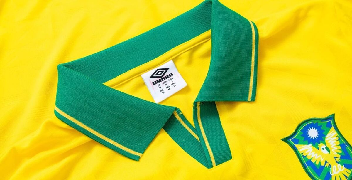Camisa Seleção Brasileira – Zagallo – Copa Umbro 1995 – Play For a Cause
