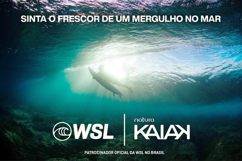 Kaiak, marca de perfumaria da Natura, fecha patrocínio à WSL para o mercado brasileiro
