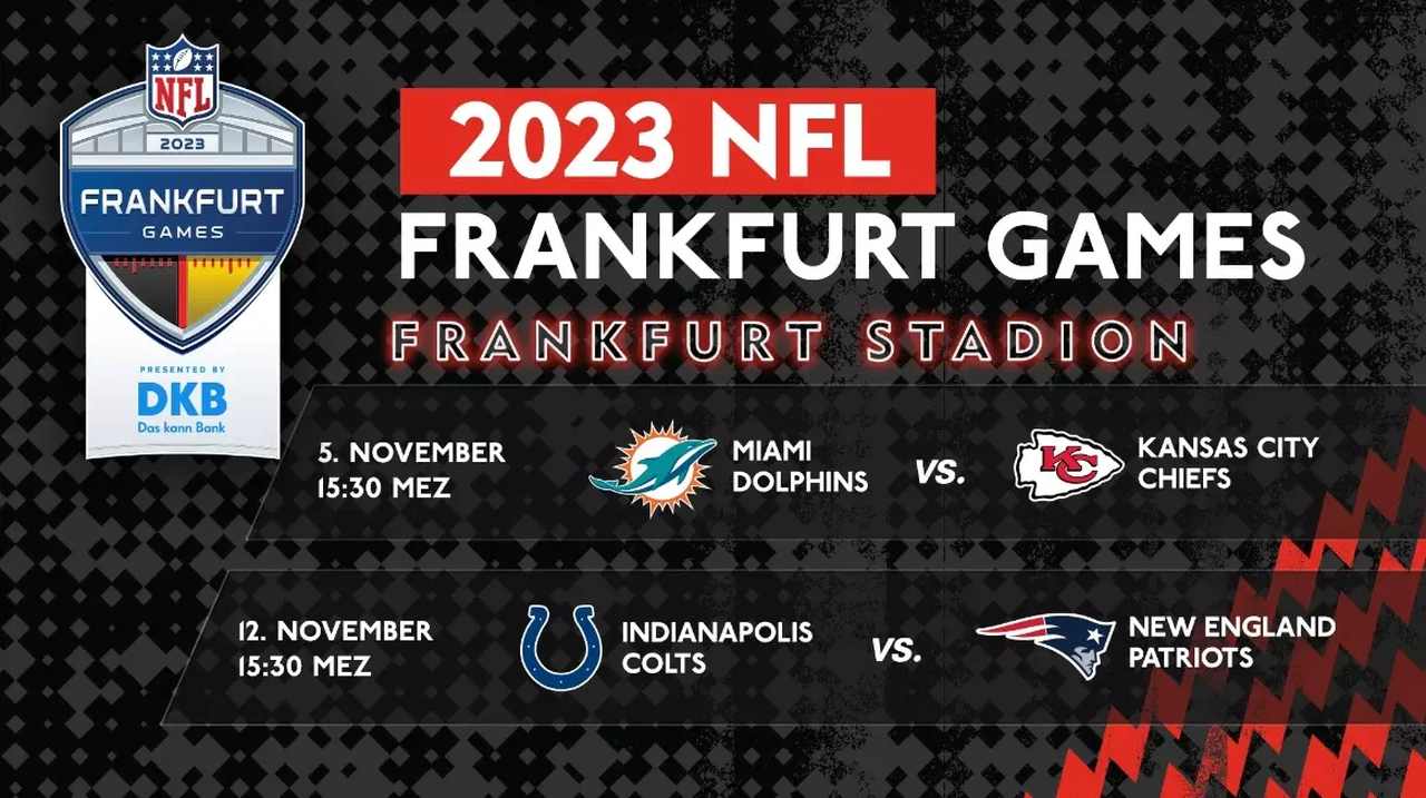 NFL ratifica foco na Alemanha e levará dois jogos para Frankfurt em