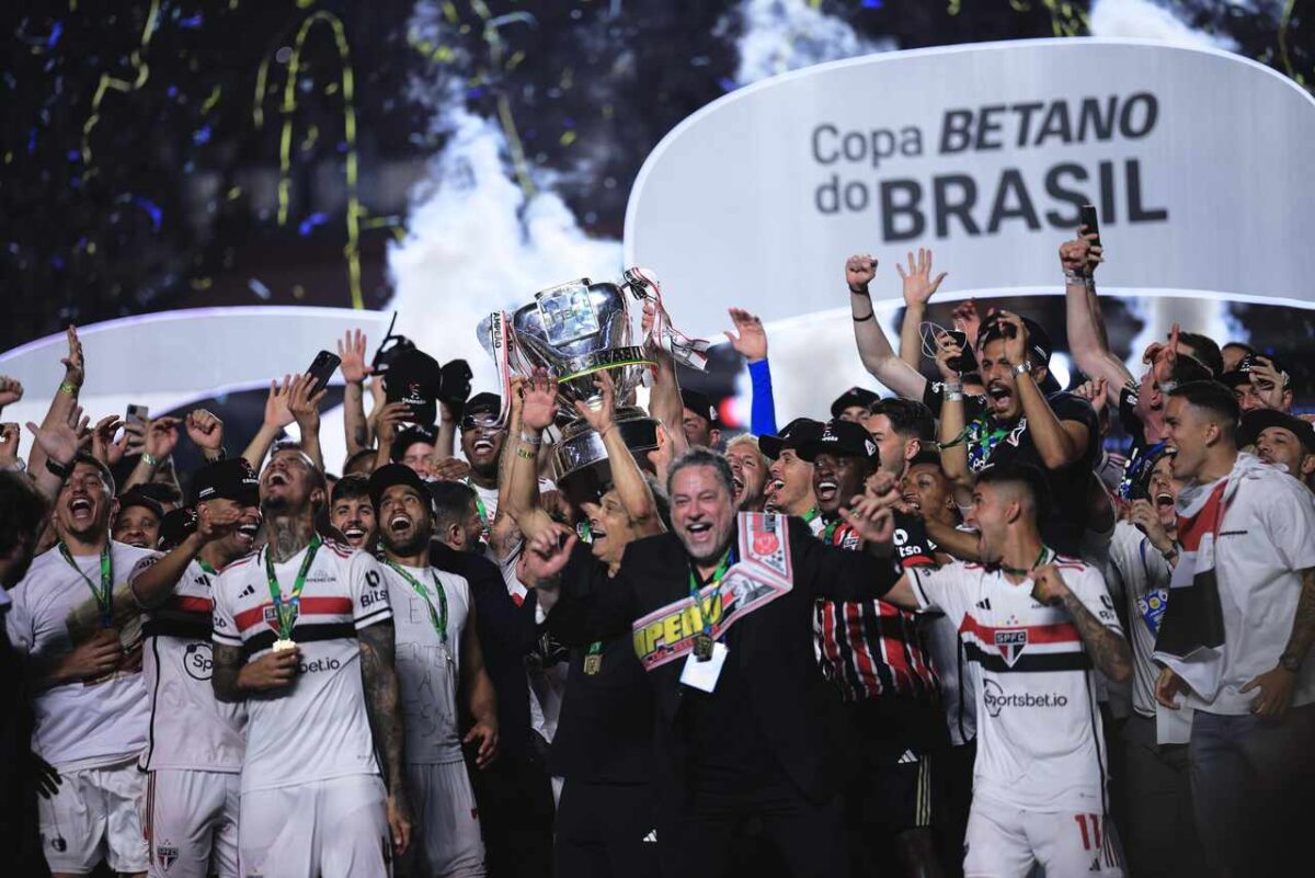 São Paulo alcança maior renda da sua história no jogo do inédito título da Copa do Brasil