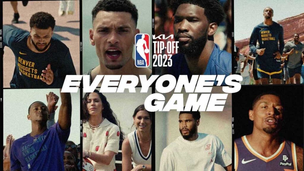 NBA lança campanha de abertura da temporada 2023/24