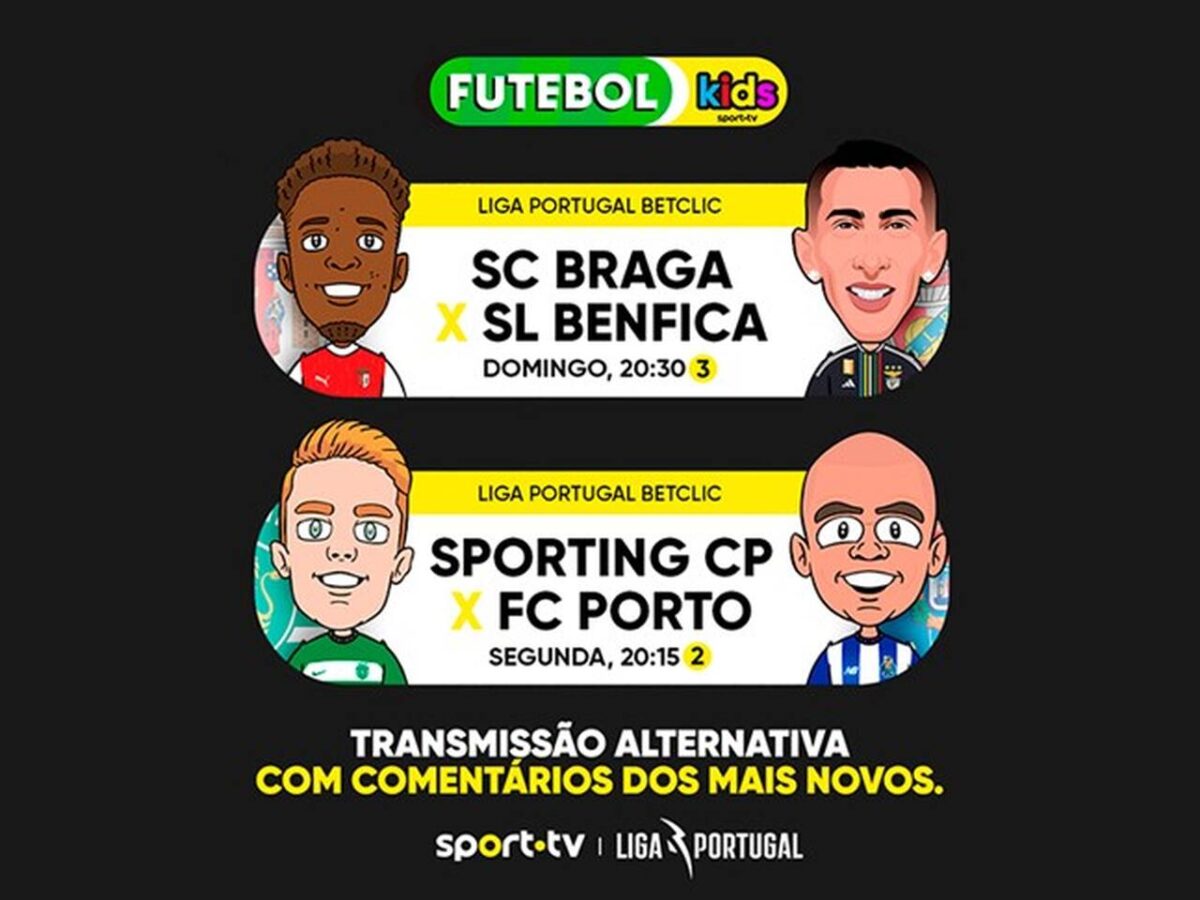 Em parceria com a Liga Portuguesa, a Sport TV promoveu o “Futebol Kids”