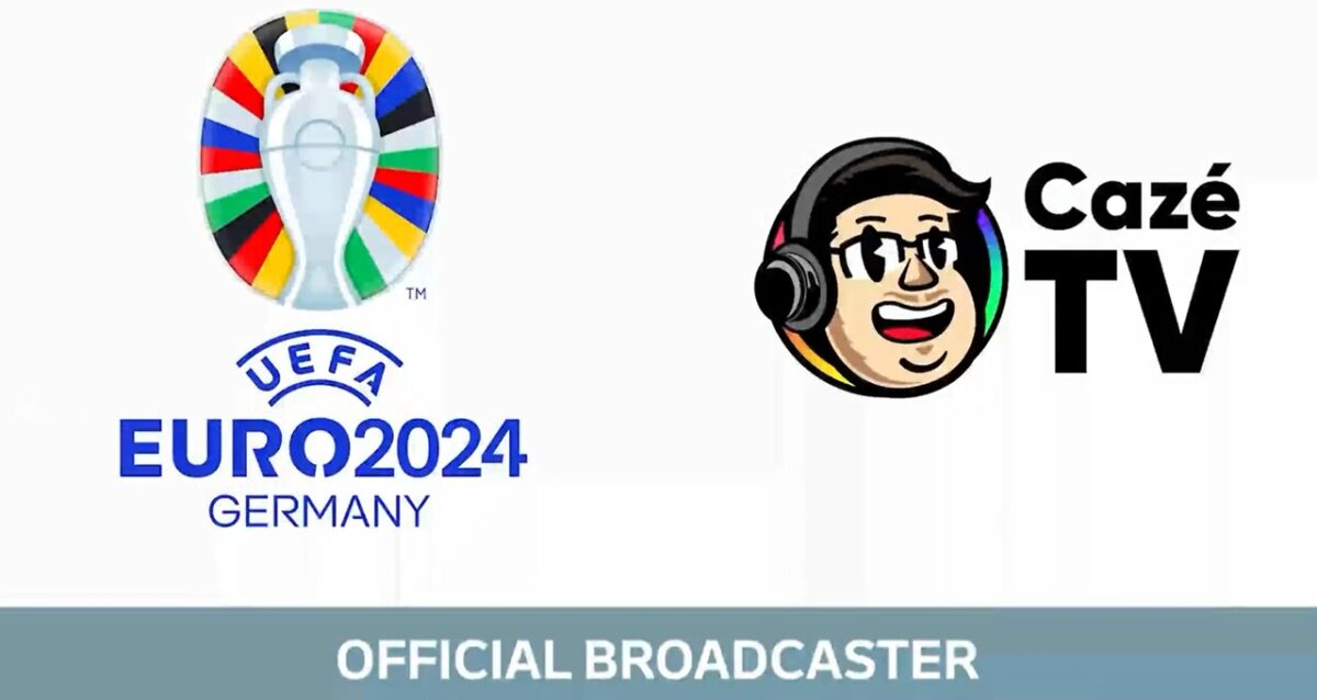 CazéTV anuncia patrocinadores para a EURO 2024