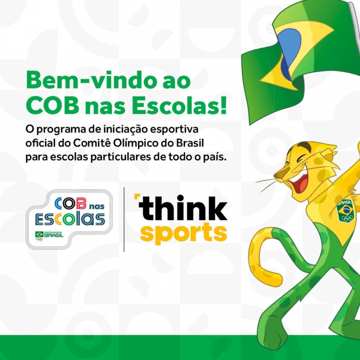 Comitê Olímpico do Brasil lança o programa COB Nas Escolas