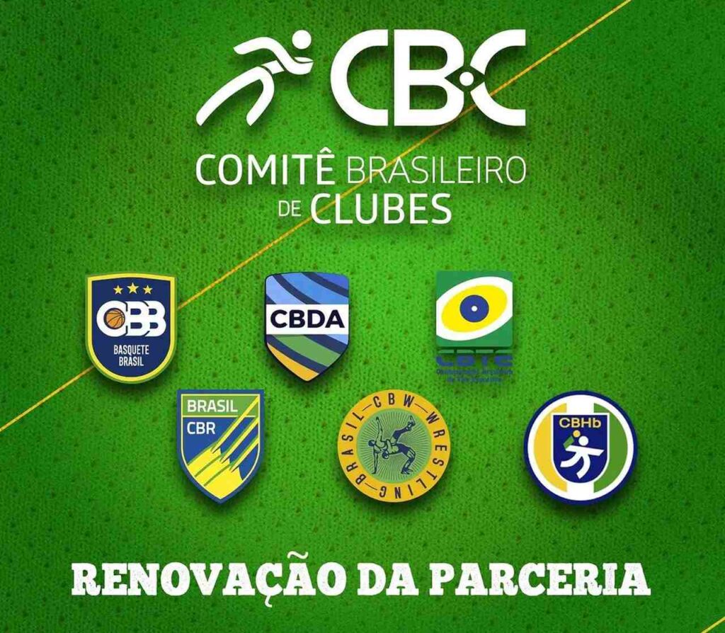 Comitê Brasileiro de Clubes anuncia renovação de parceria com seis Confederações