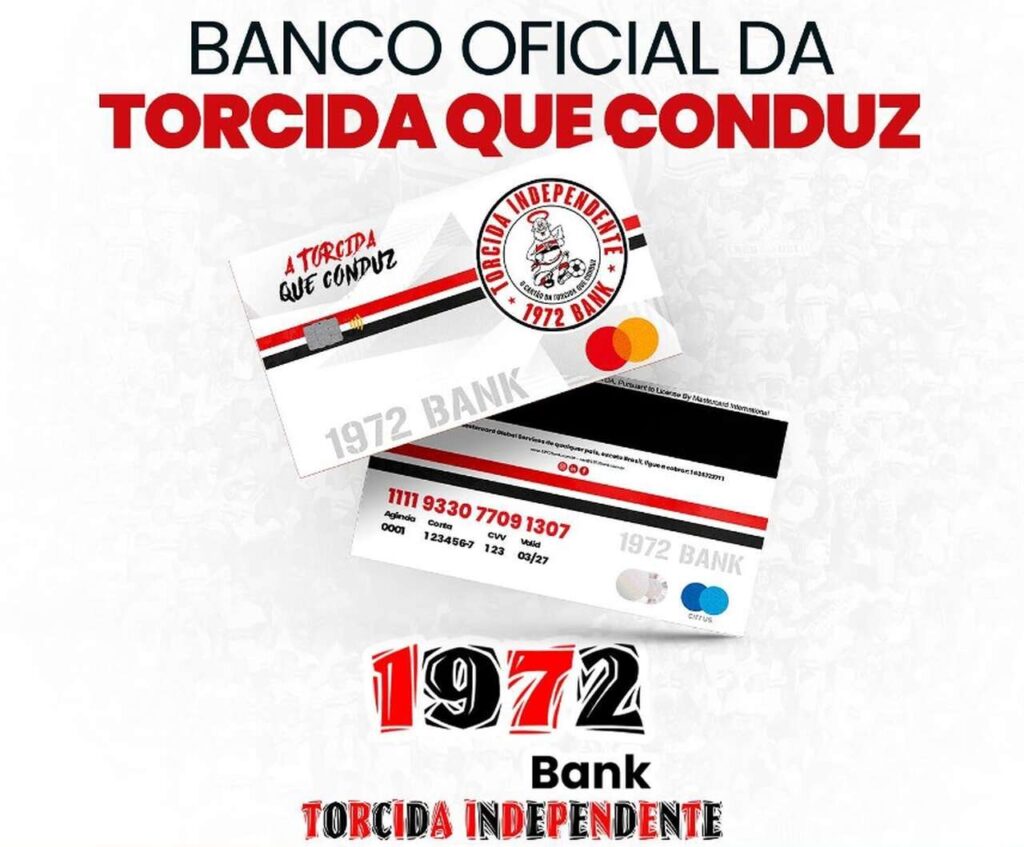 2GO Bank lançará banco digital em parceria com Torcida Independente, do São Paulo