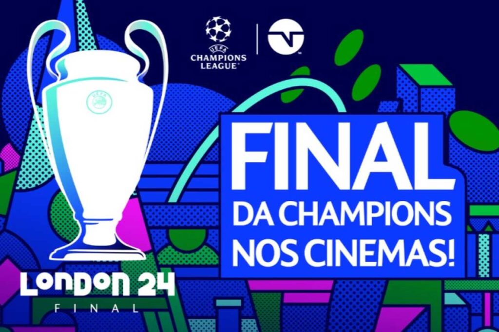 Final da Champions League será transmitida pela TNT Sports em cinemas do Brasil