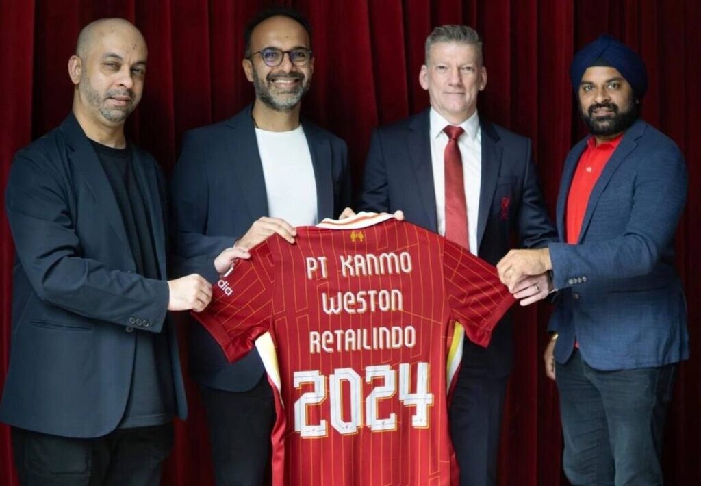 Expandindo no mercado asiático, Liverpool anuncia parcerias na Indonésia