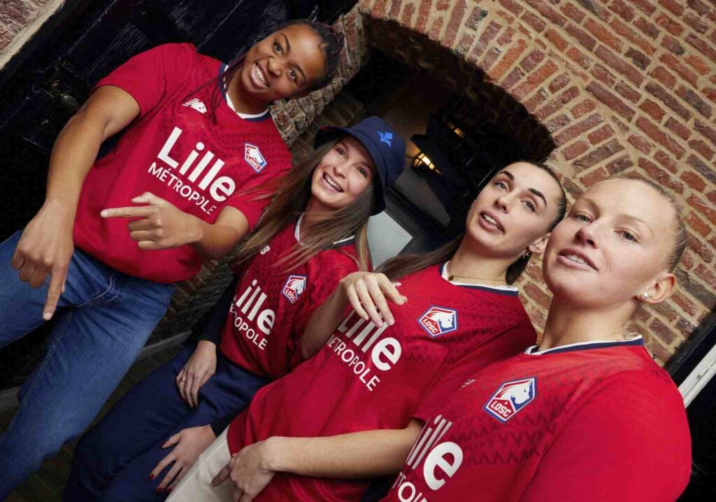 Lille e New Balance apresentam nova camisa para a temporada 2024/25