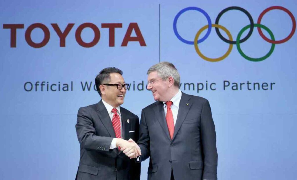 Toyota não renovará acordo de patrocínio ao COI após Jogos Olímpicos de Paris
