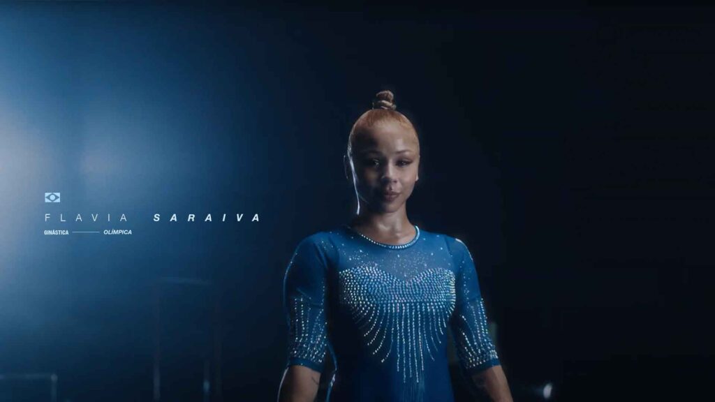 Com Flávia Saraiva, Azul divulga nova campanha para os Jogos Olímpicos