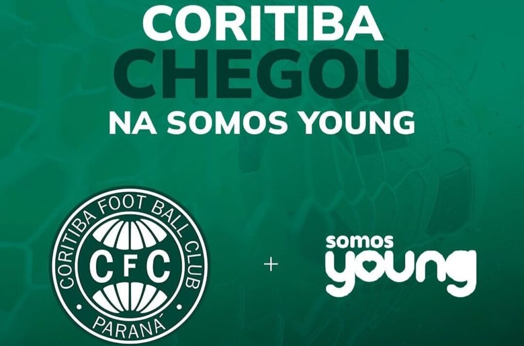 Coritiba anuncia parceria com a Somos Young