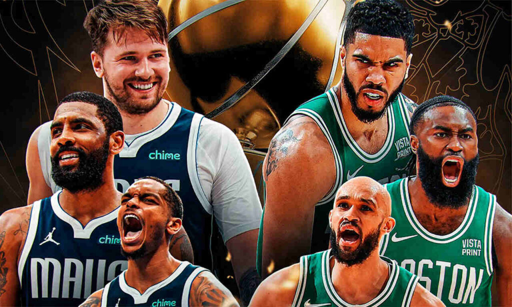 Raio-X dos finalistas da NBA, Dallas Mavericks e Boston Celtics, no Instagram
