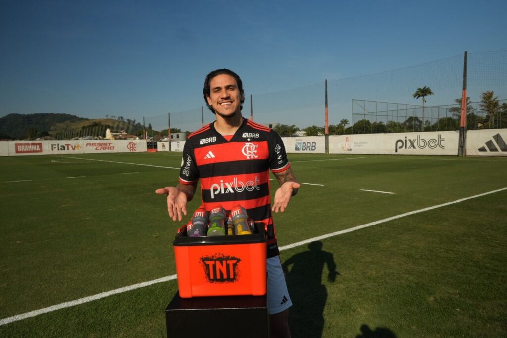 TNT Sports Drink é o novo patrocinador do Flamengo