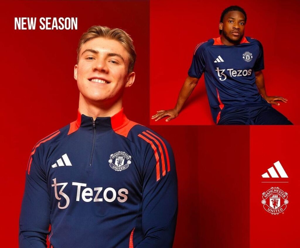 Em parceria com a adidas, Manchester United apresenta novos uniformes de treino