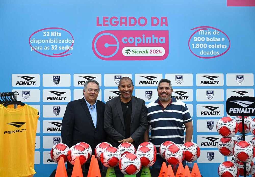 FPF e Penalty iniciam distribuição de kits esportivos para cidades de São Paulo